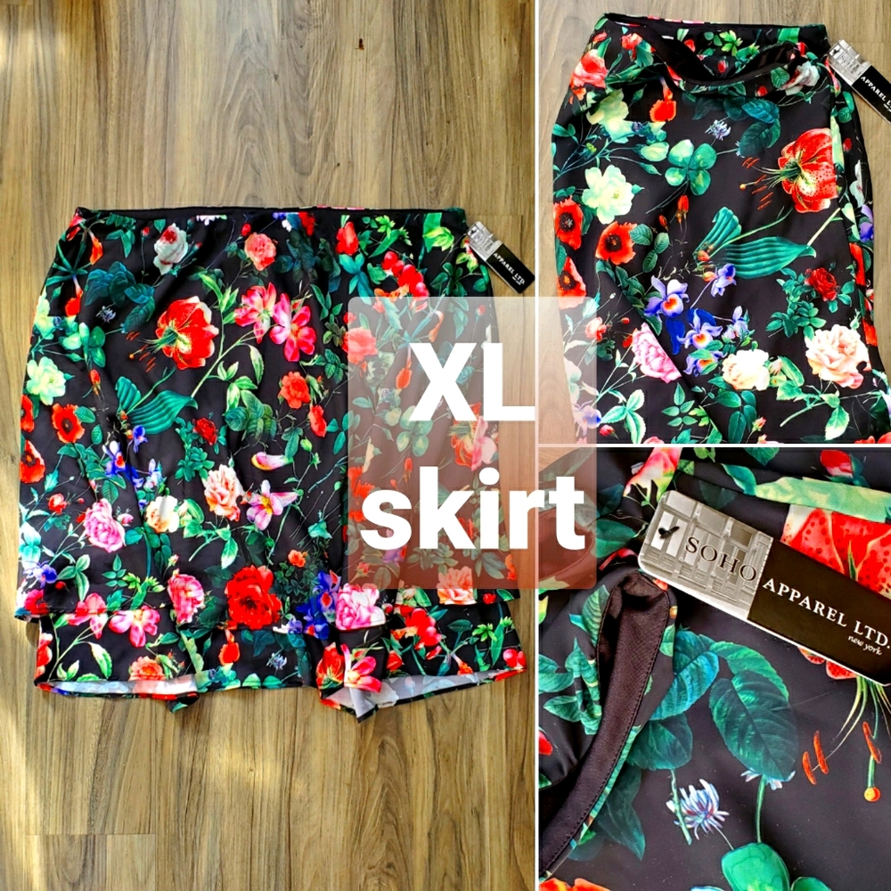 Flowing Tropical Skirt